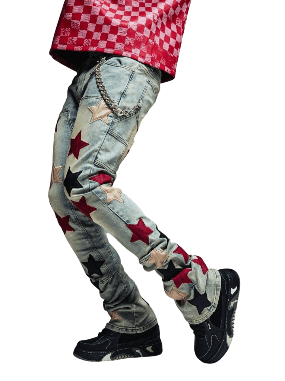 Probus Guapi Wine Red Vintage Stars Denim Guapi Wine Red Vintage Stars Denim RED