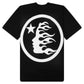 Hellstar Classic Logo T-Shirt (RHINESTONES) Black