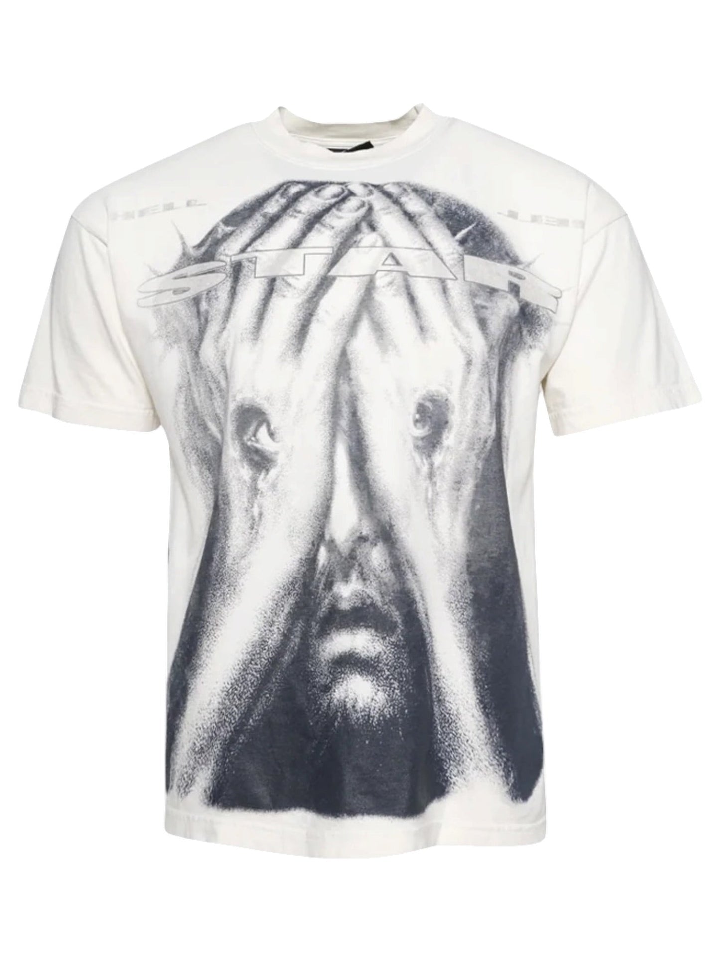 Hellstar Jesus Eyes T-Shirt White
