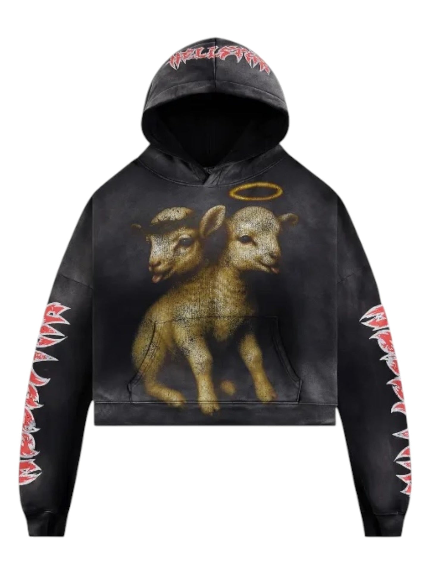 Hellstar Lamb Hoodie Black