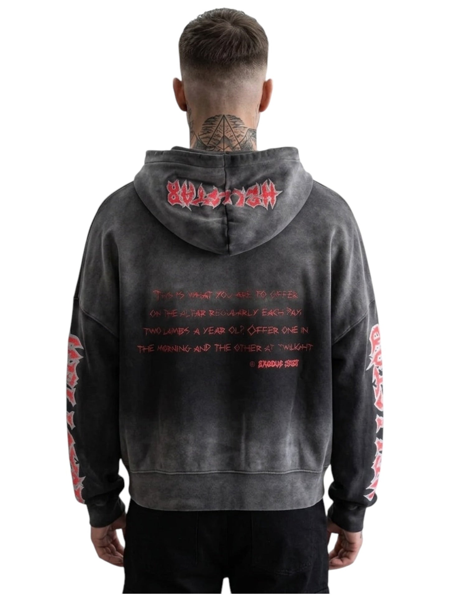 Hellstar Lamb Hoodie Black