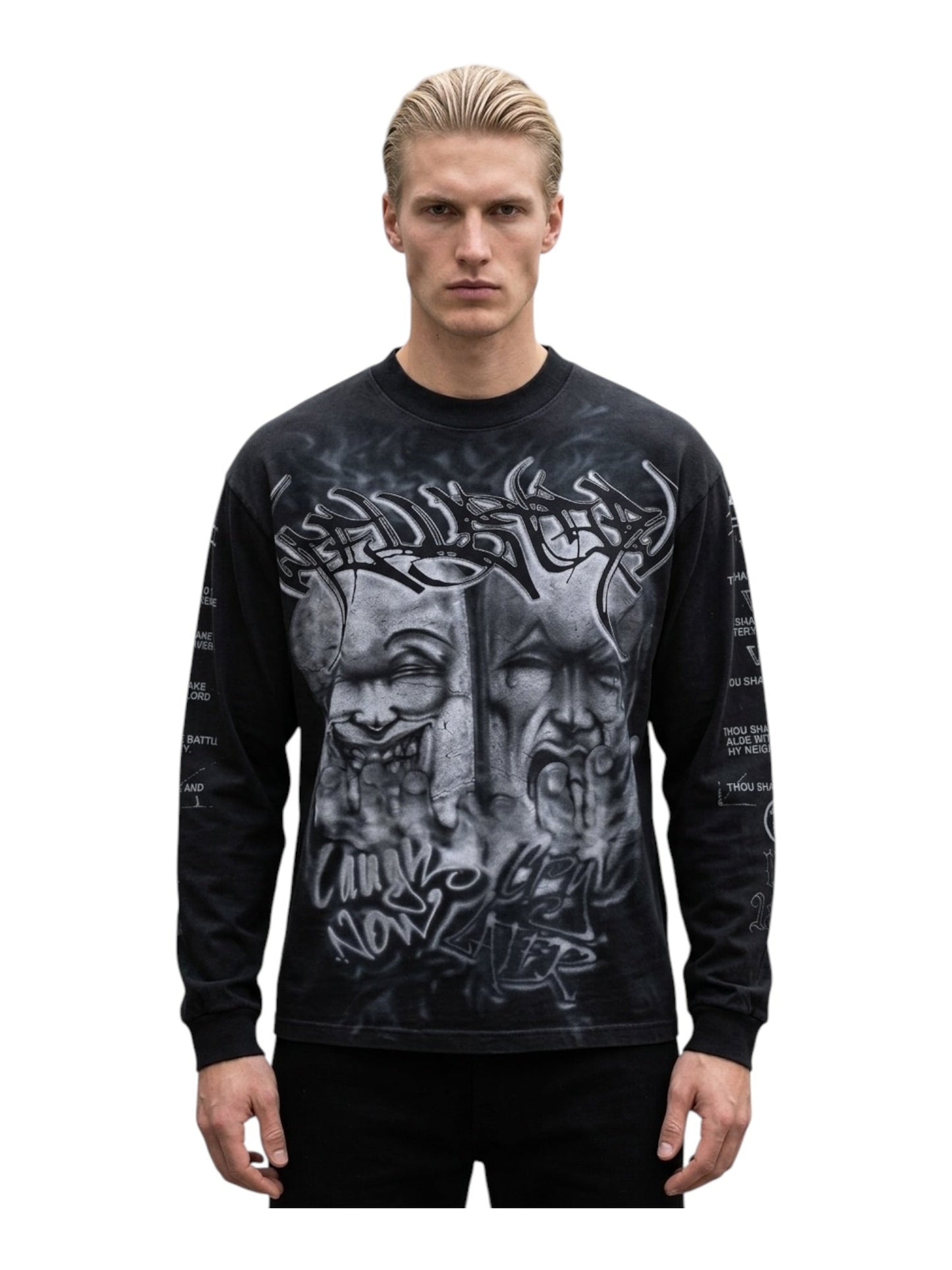 Hellstar Laugh Now Cry Later Longsleeve Black
