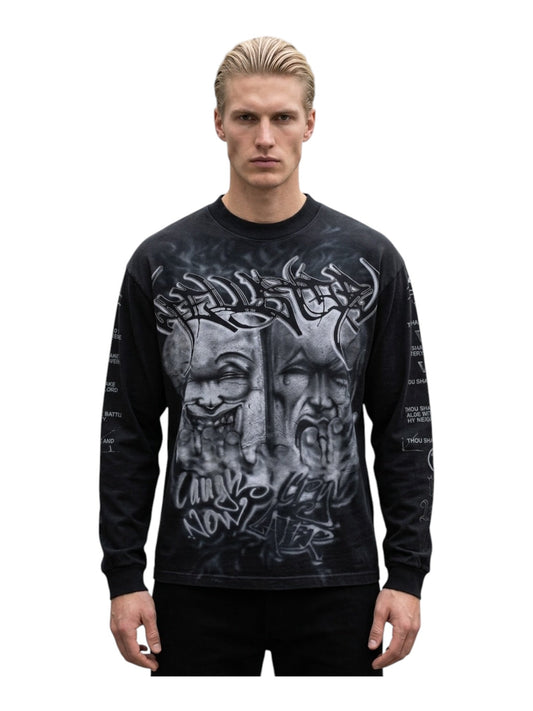 Hellstar Laugh Now Cry Later Longsleeve Black