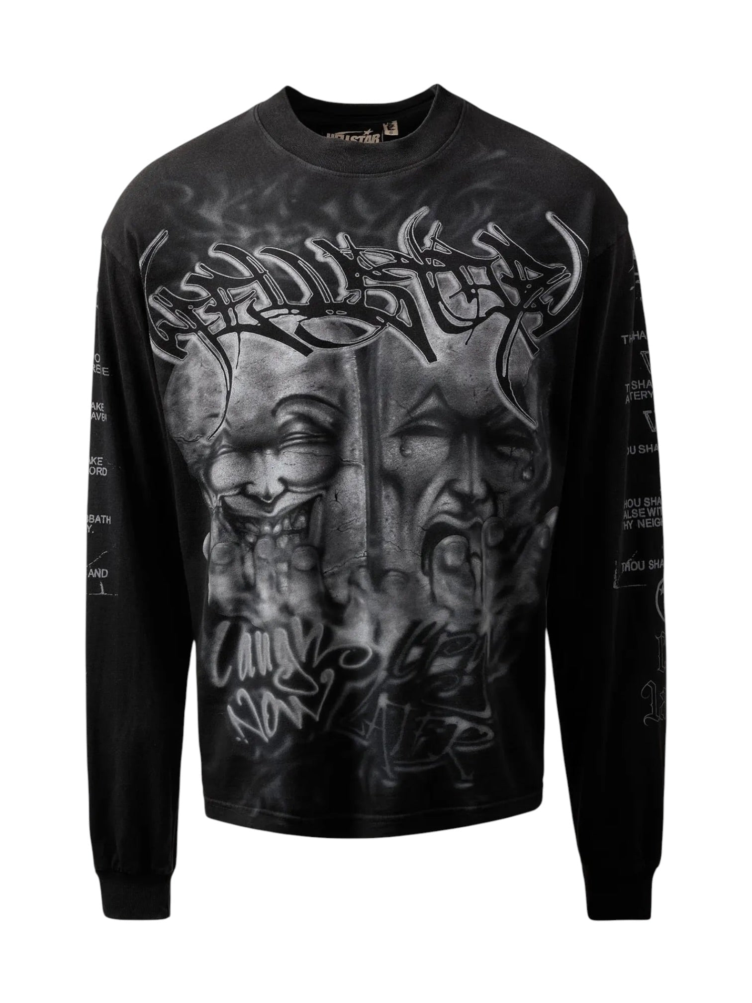 Hellstar Laugh Now Cry Later Longsleeve Black