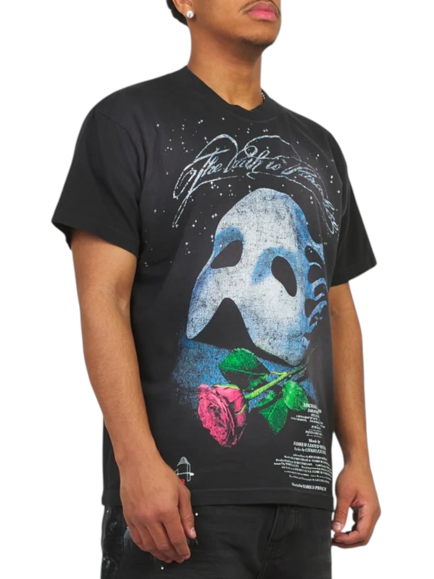 Hellstar Phantom Of The Opera T-shirt Black