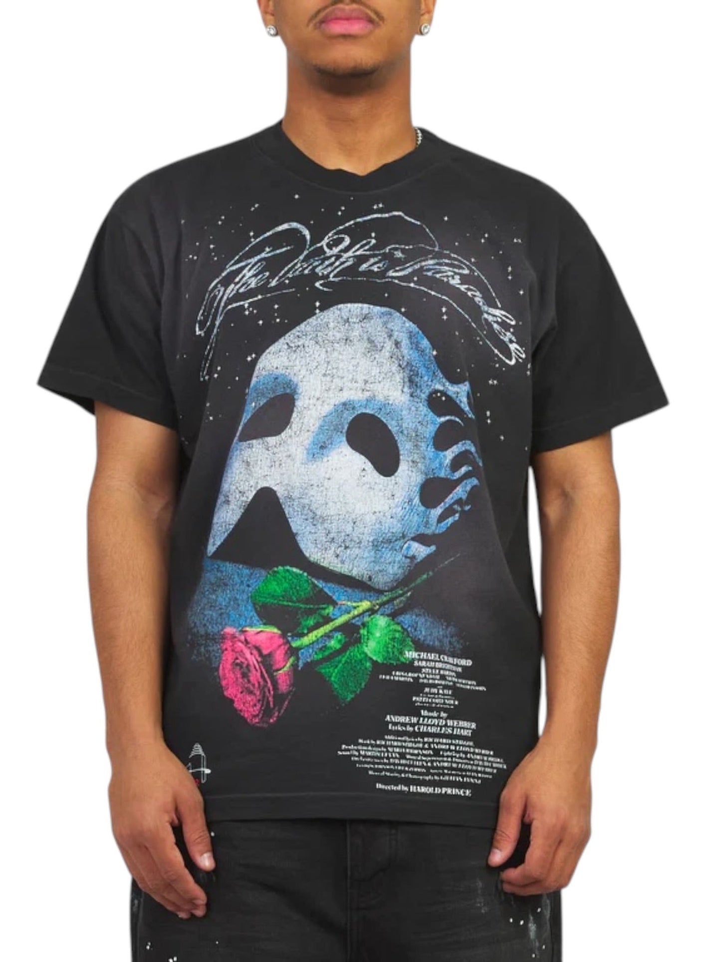 Hellstar Phantom Of The Opera T-shirt Black