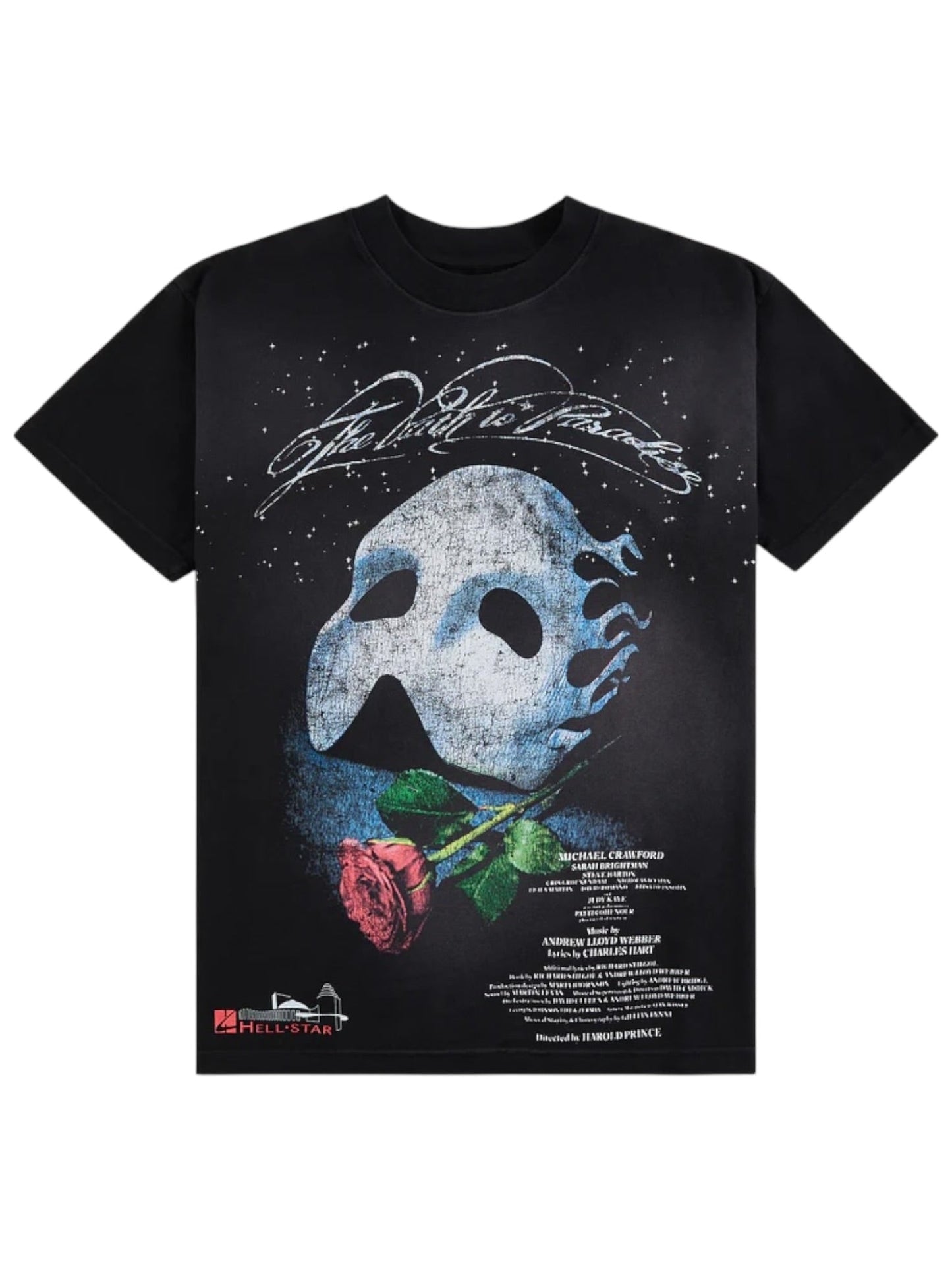 Hellstar Phantom Of The Opera T-shirt Black