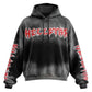 Hellstar Stars Shine Graffiti Hoodie Black/Red