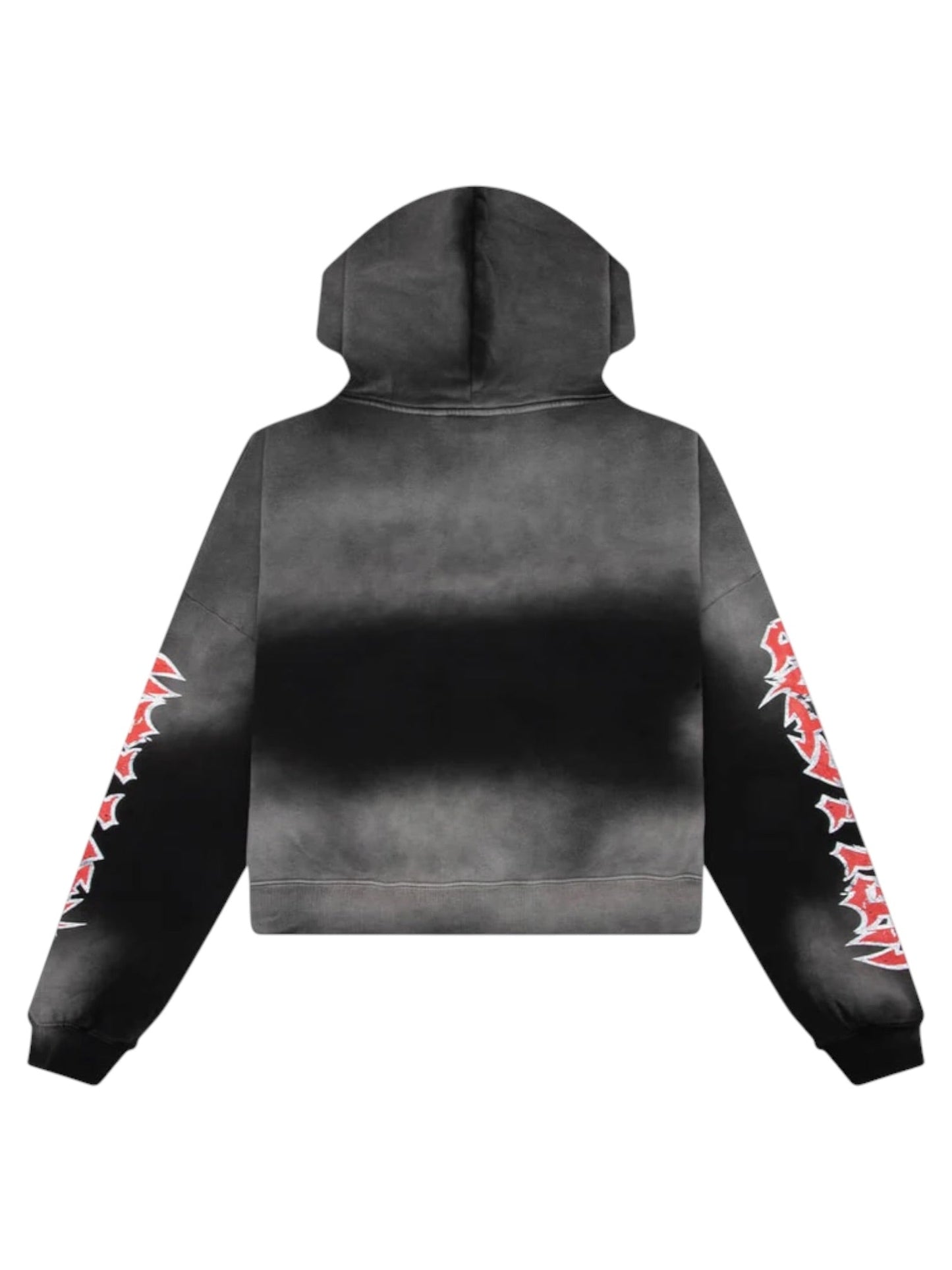 Hellstar Stars Shine Graffiti Hoodie Black/Red