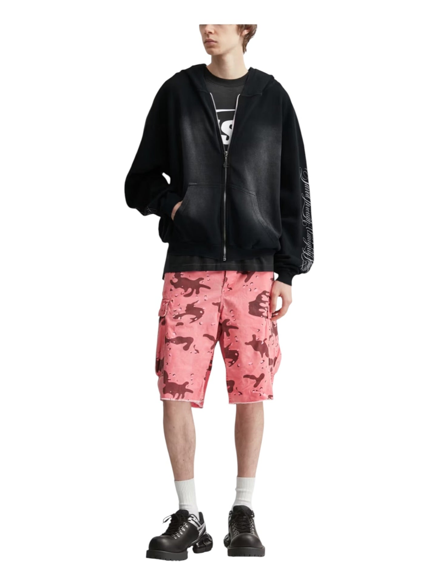 Hellstar Thermal Zip-Up Black