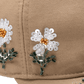 Honor The Gift Flowers Beaded 6 Panel Cap Taupe