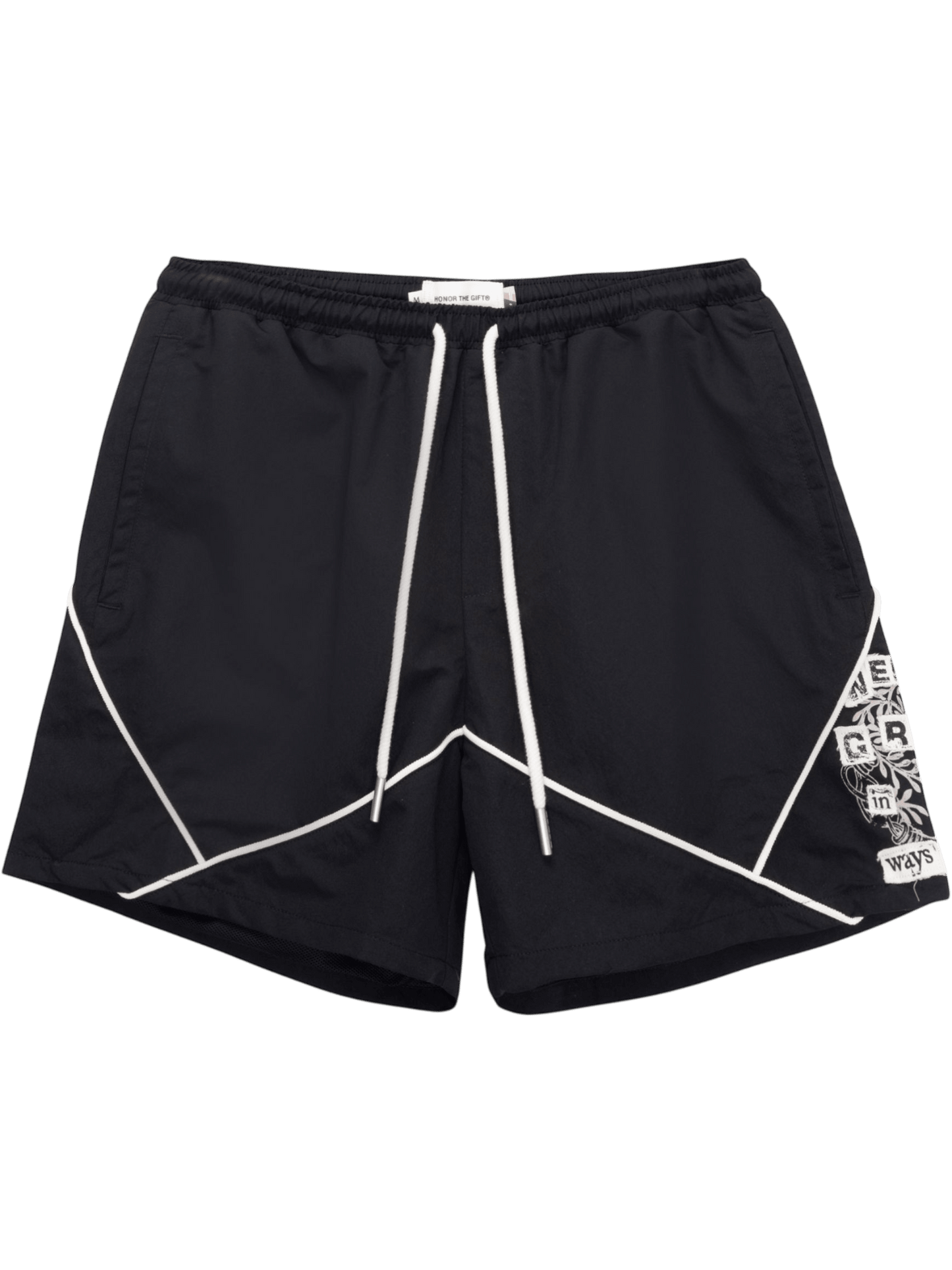 Honor The Gift Growth Track Shorts Black