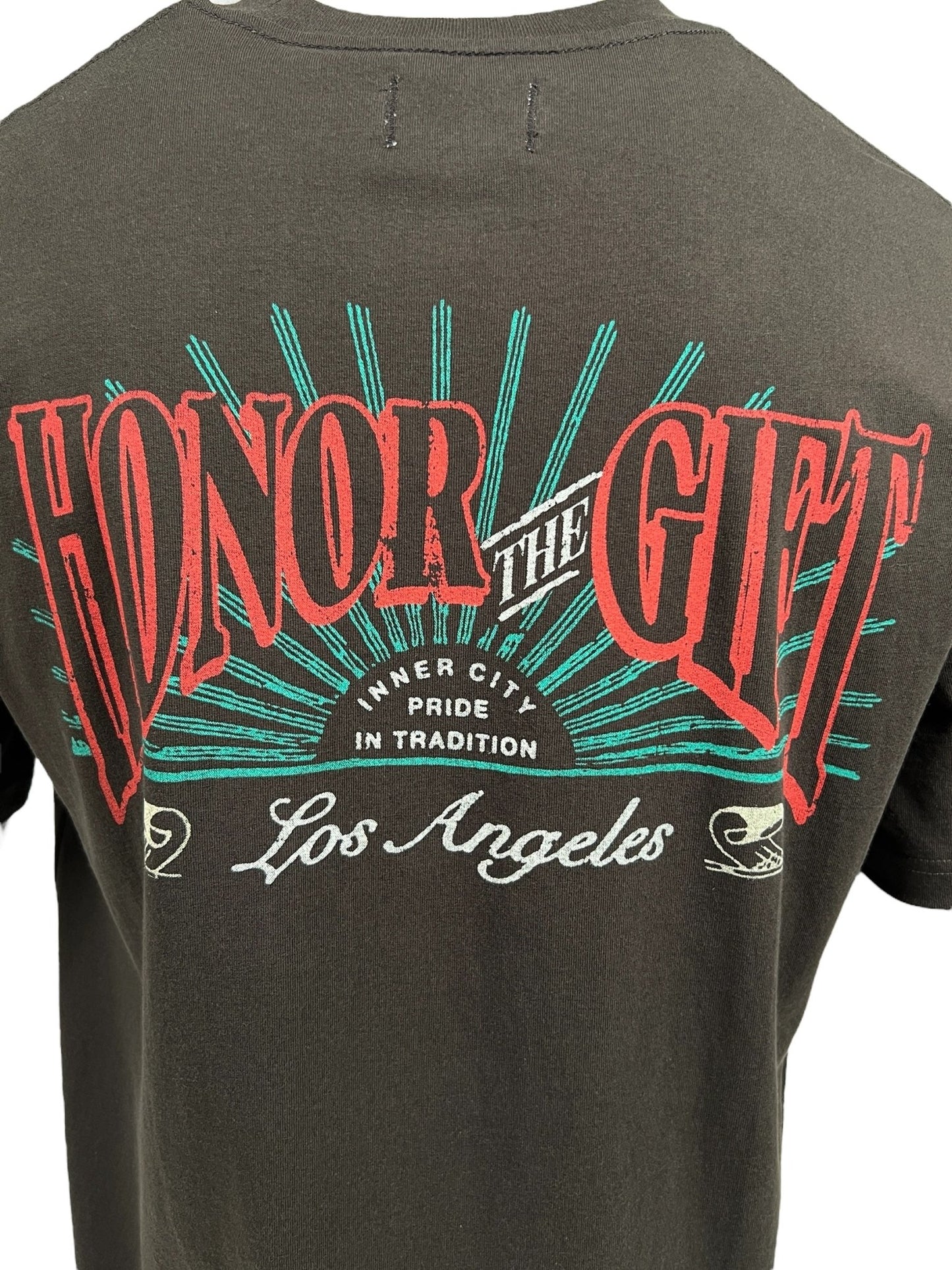 Honor The Gift Htg Cigar Label Ss Tee Black