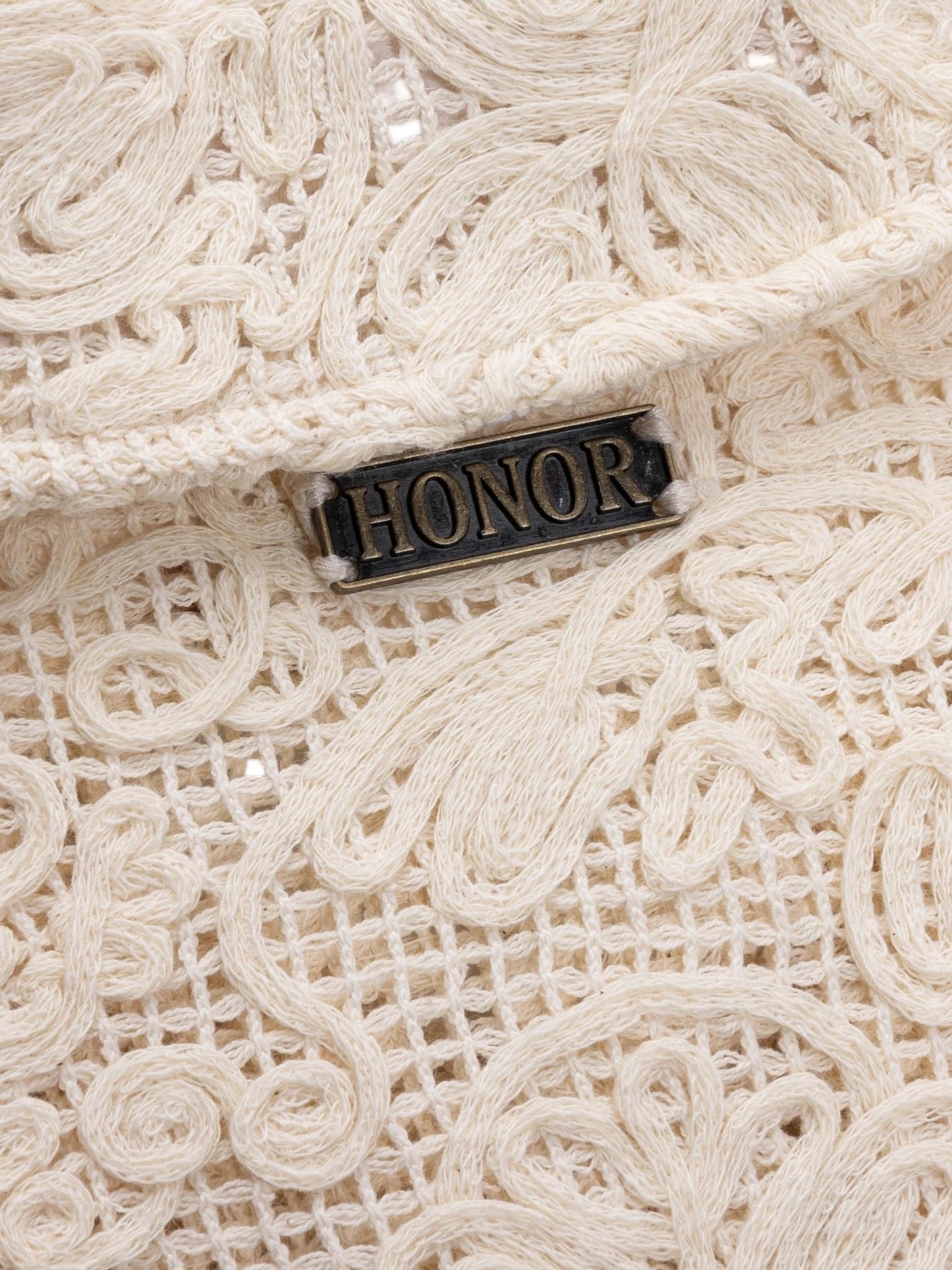 Honor The Gift Mind Maze Camp Shirt Natural