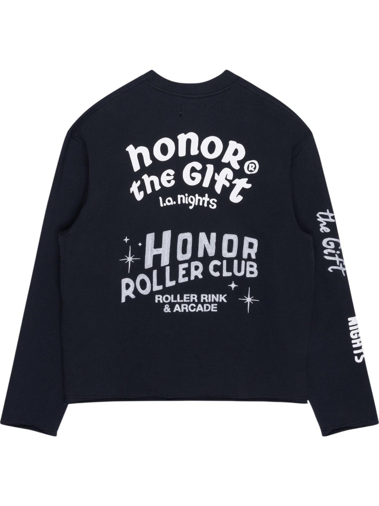 Honor The Gift Mixed Logo Crewneck Black