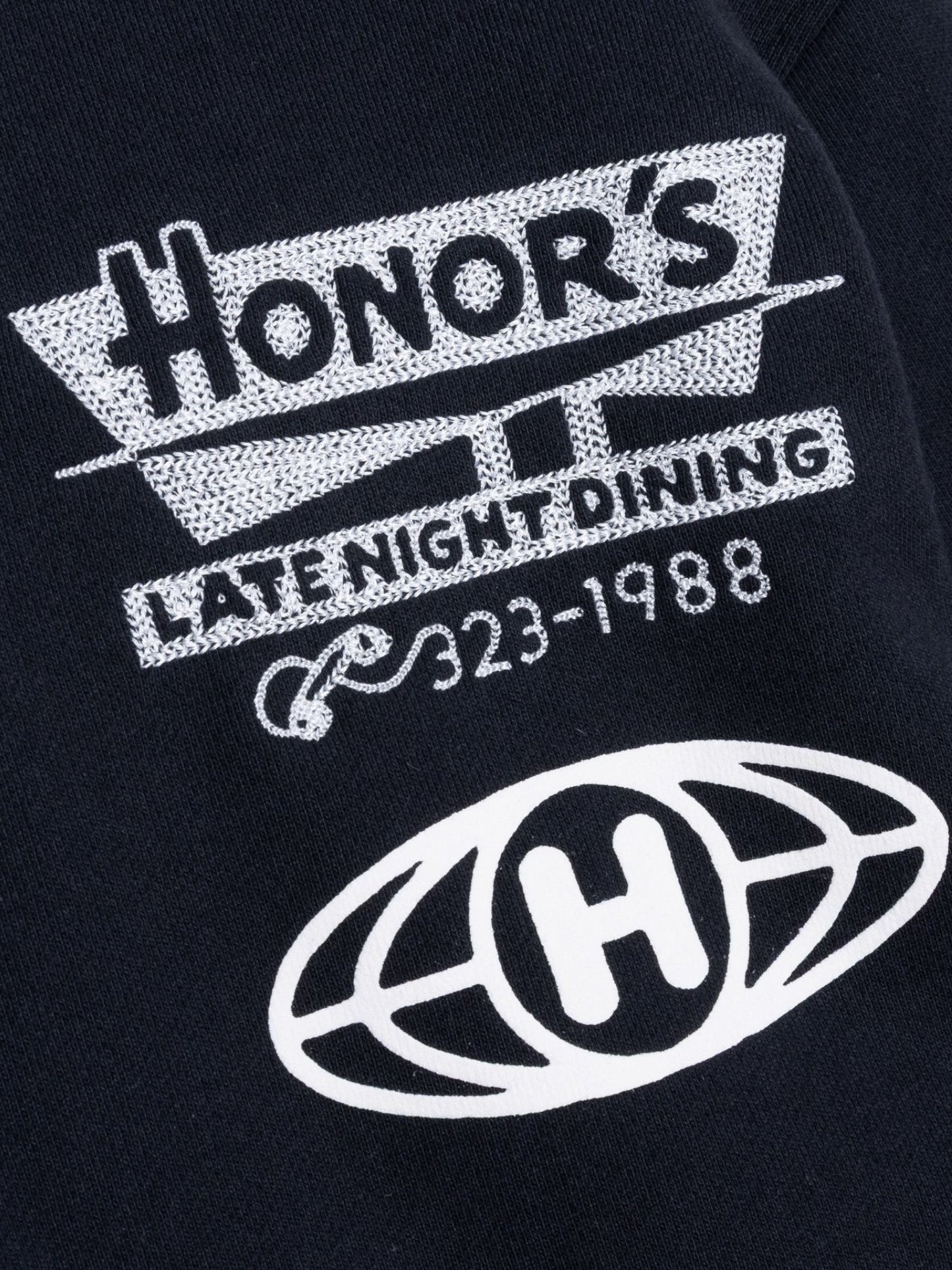 Honor The Gift Mixed Logo Crewneck Black