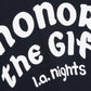 Honor The Gift Mixed Logo Crewneck Black