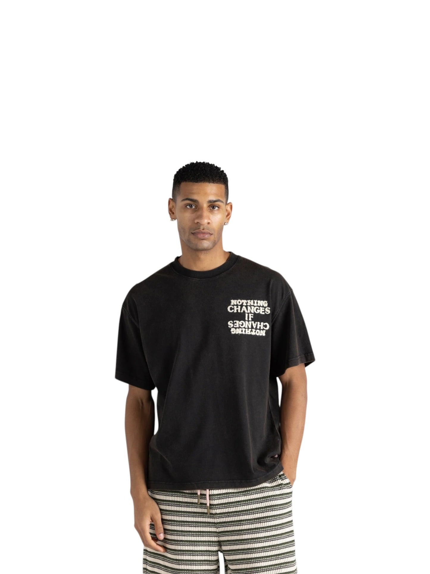 Honor The Gift Nothing Changes Tee Black