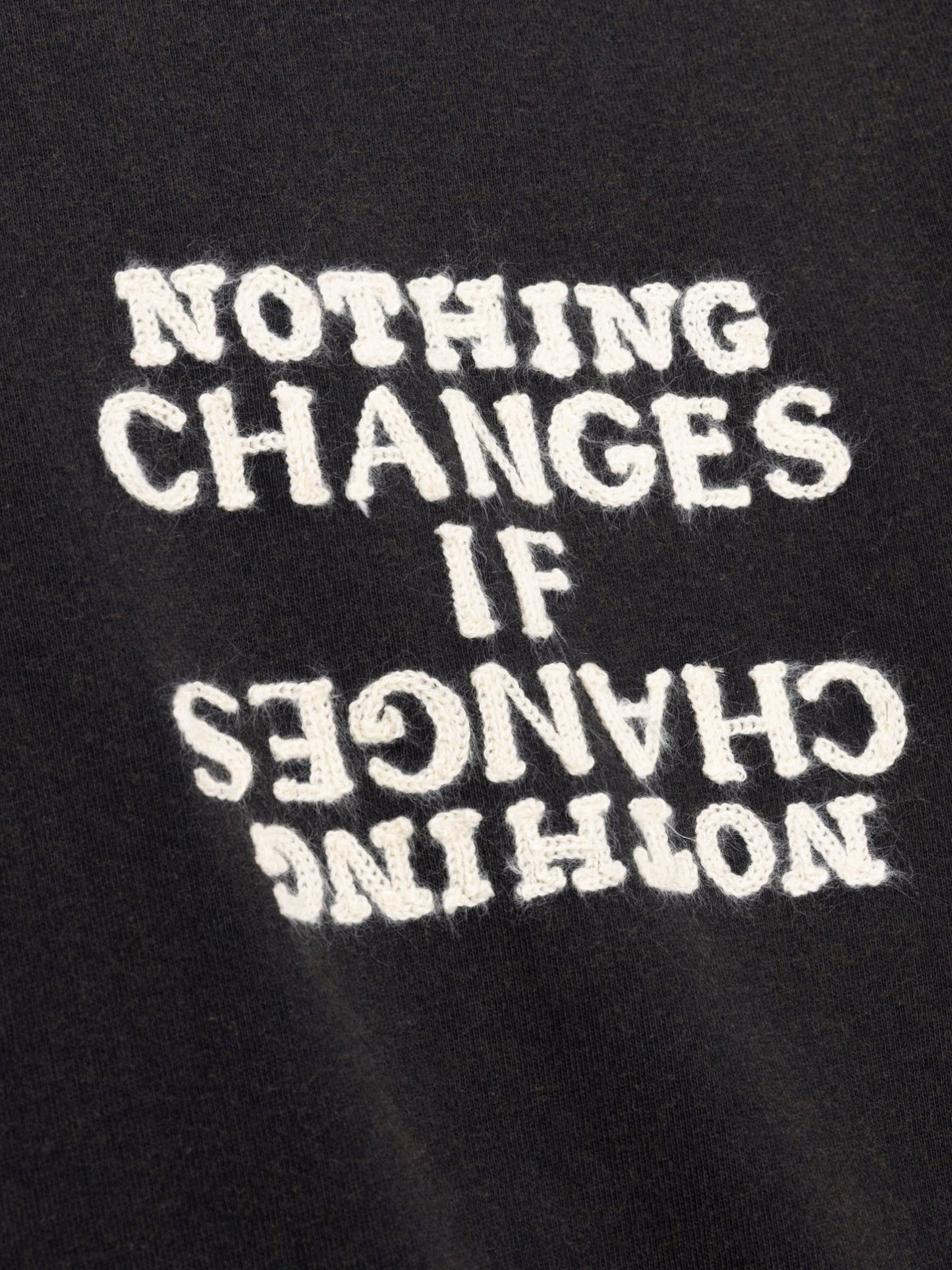 Honor The Gift Nothing Changes Tee Black