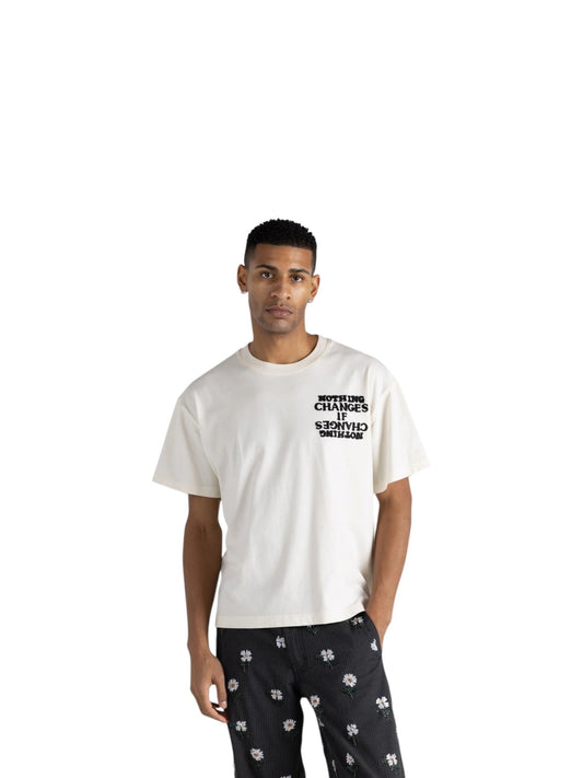 Honor The Gift Nothing Changes Tee White