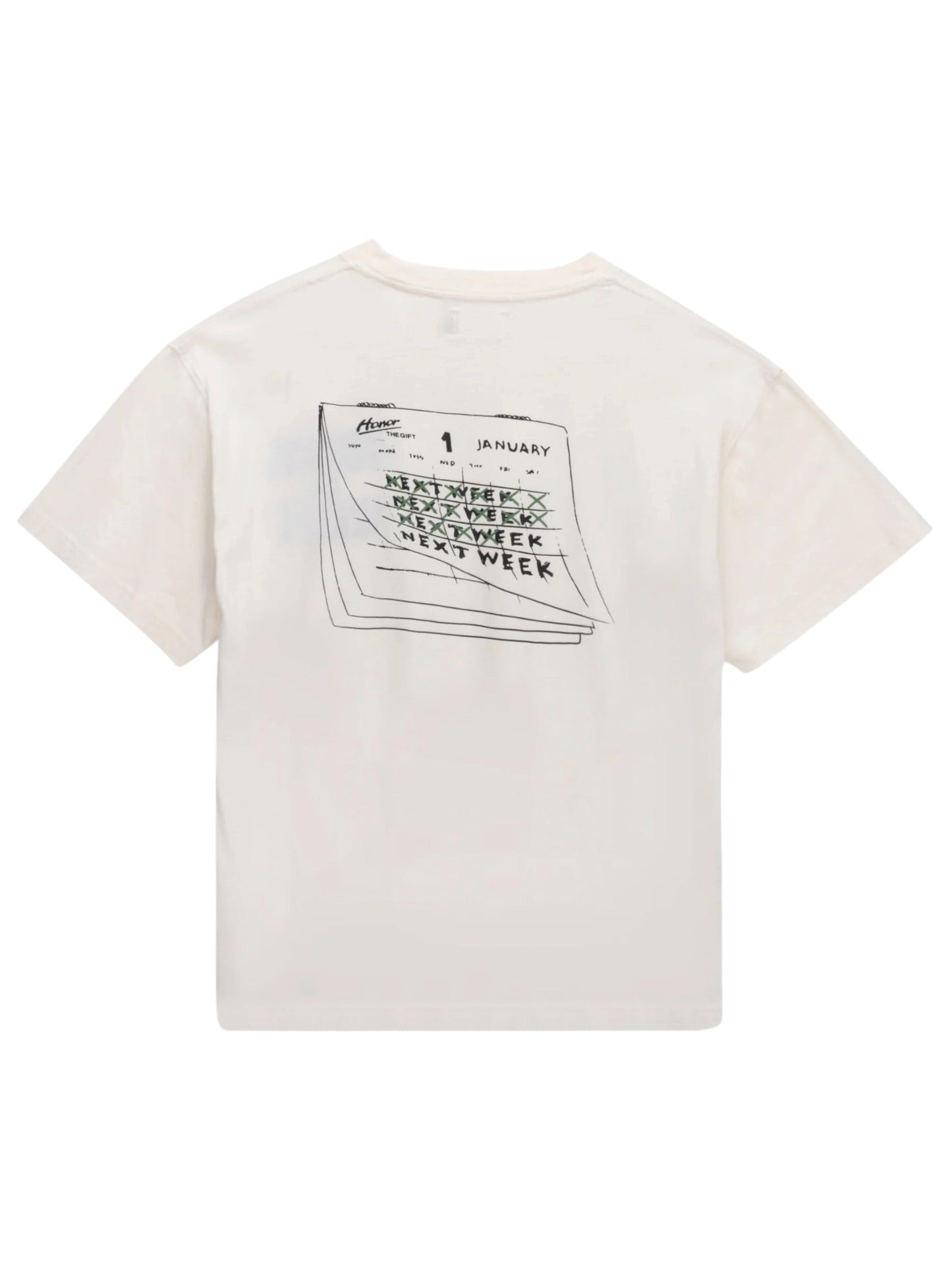 Honor The Gift Nothing Changes Tee White