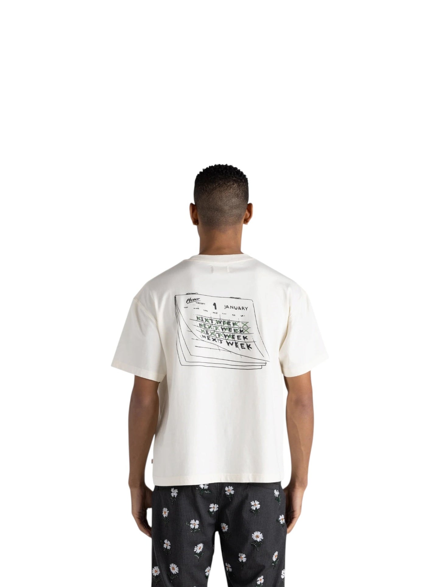 Honor The Gift Nothing Changes Tee White
