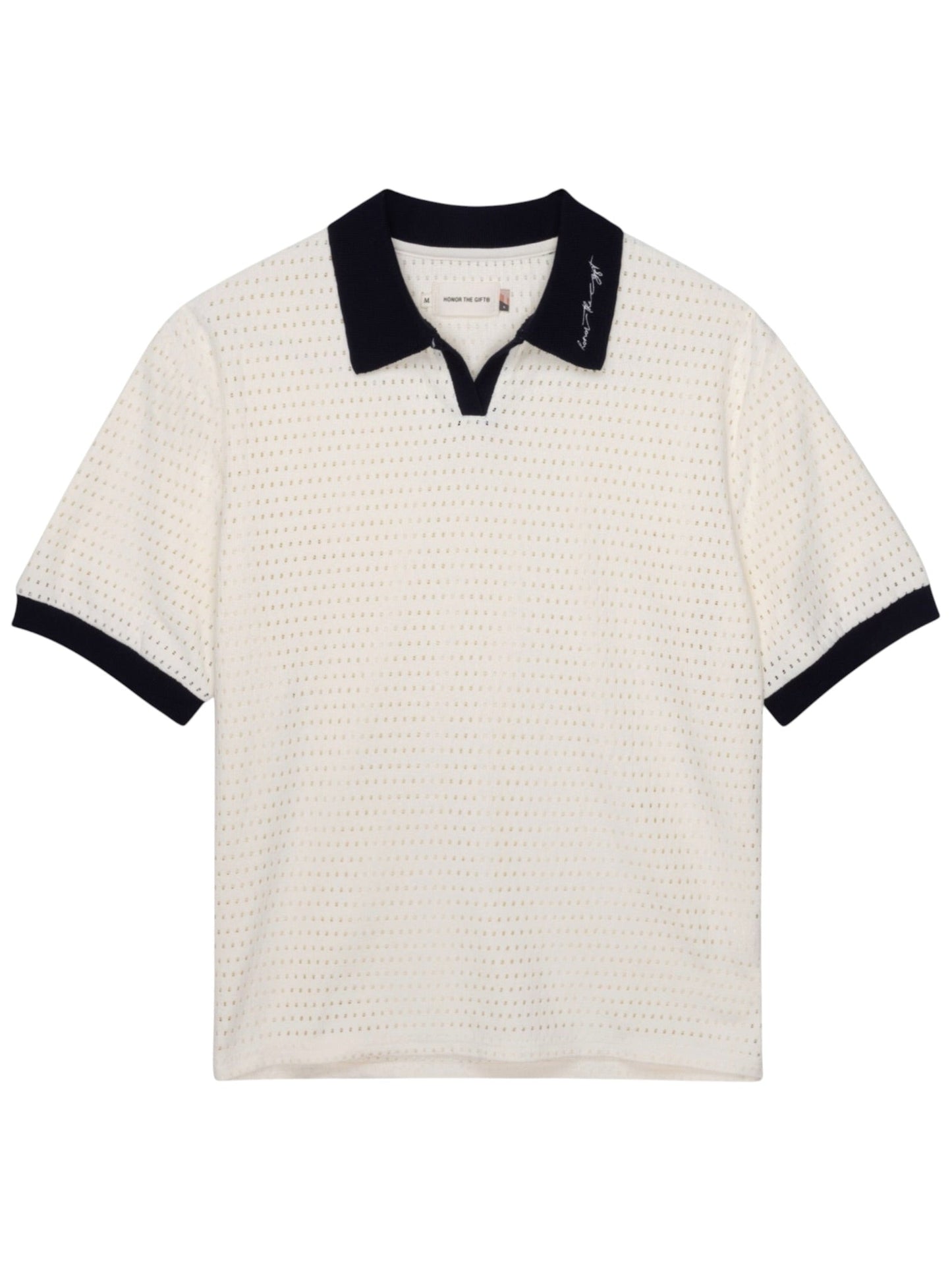 Honor The Gift Pique Colorblock Polo Bone