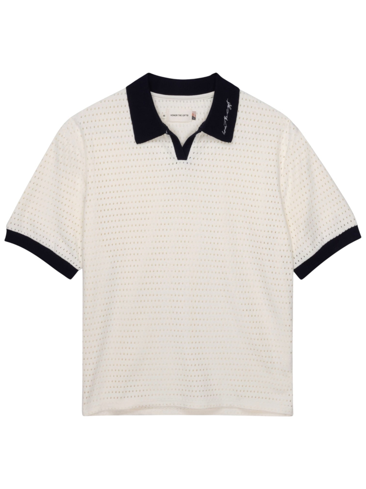 Honor The Gift Pique Colorblock Polo Bone