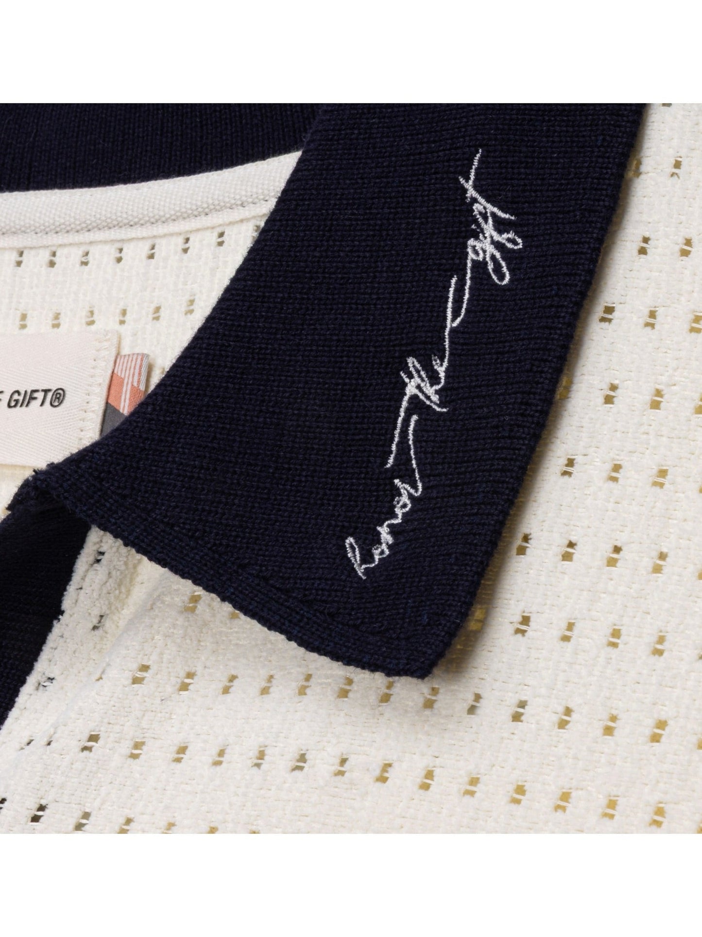 Honor The Gift Pique Colorblock Polo Bone