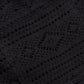 Honor The Gift Pointelle Crochet Drawcord 7 Short Black