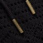 Honor The Gift Pointelle Crochet Drawcord 7 Short Black