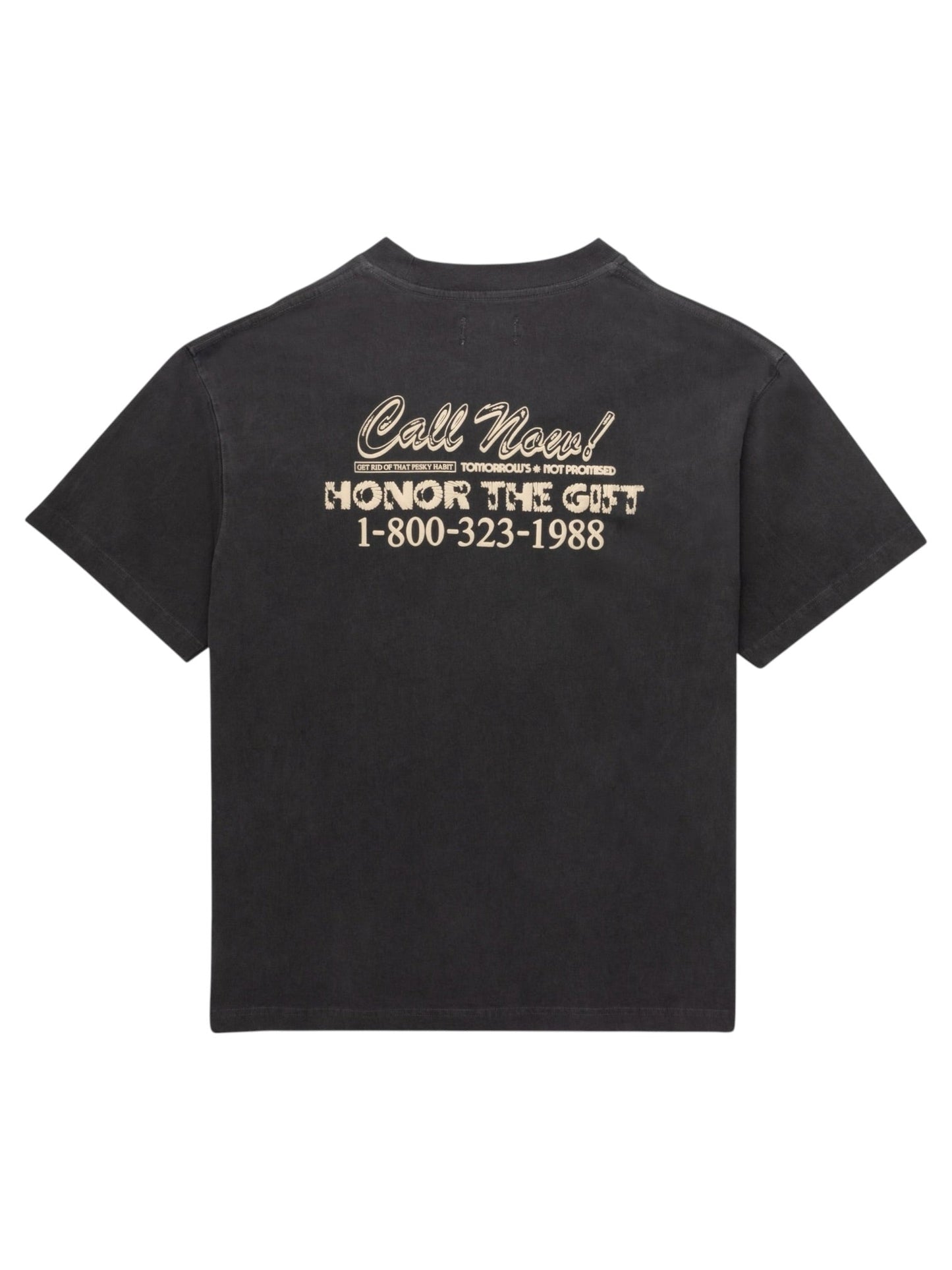 Honor The Gift Procastination Hotline SS Black