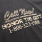 Honor The Gift Procastination Hotline SS Black