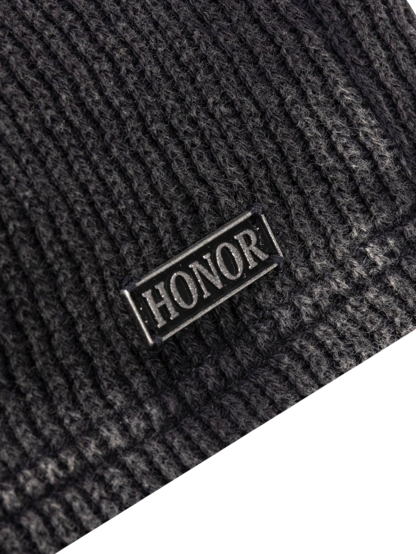 Honor The Gift Rib Knit  Drawcord 7" Short Black