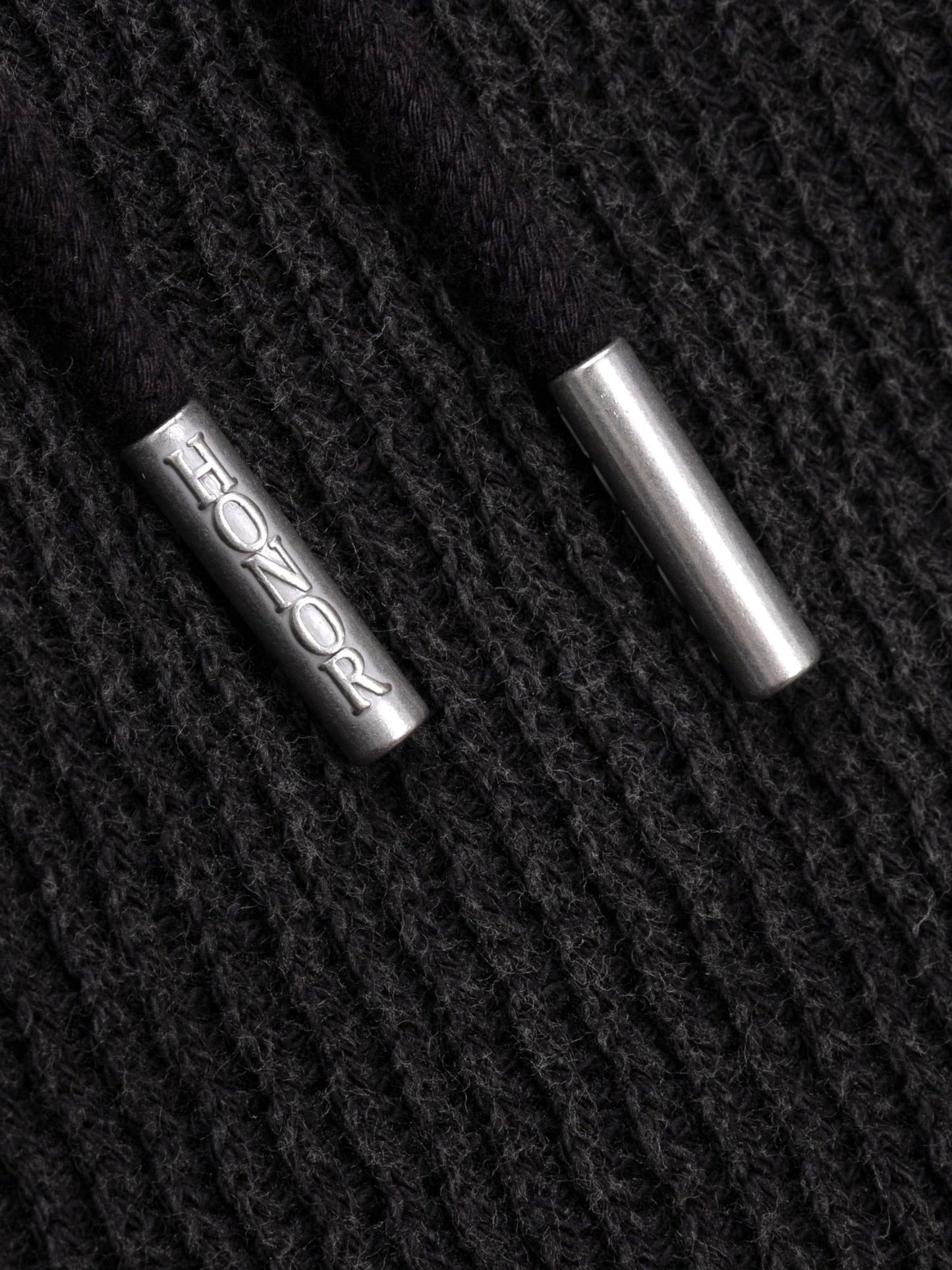 Honor The Gift Rib Knit  Drawcord 7" Short Black