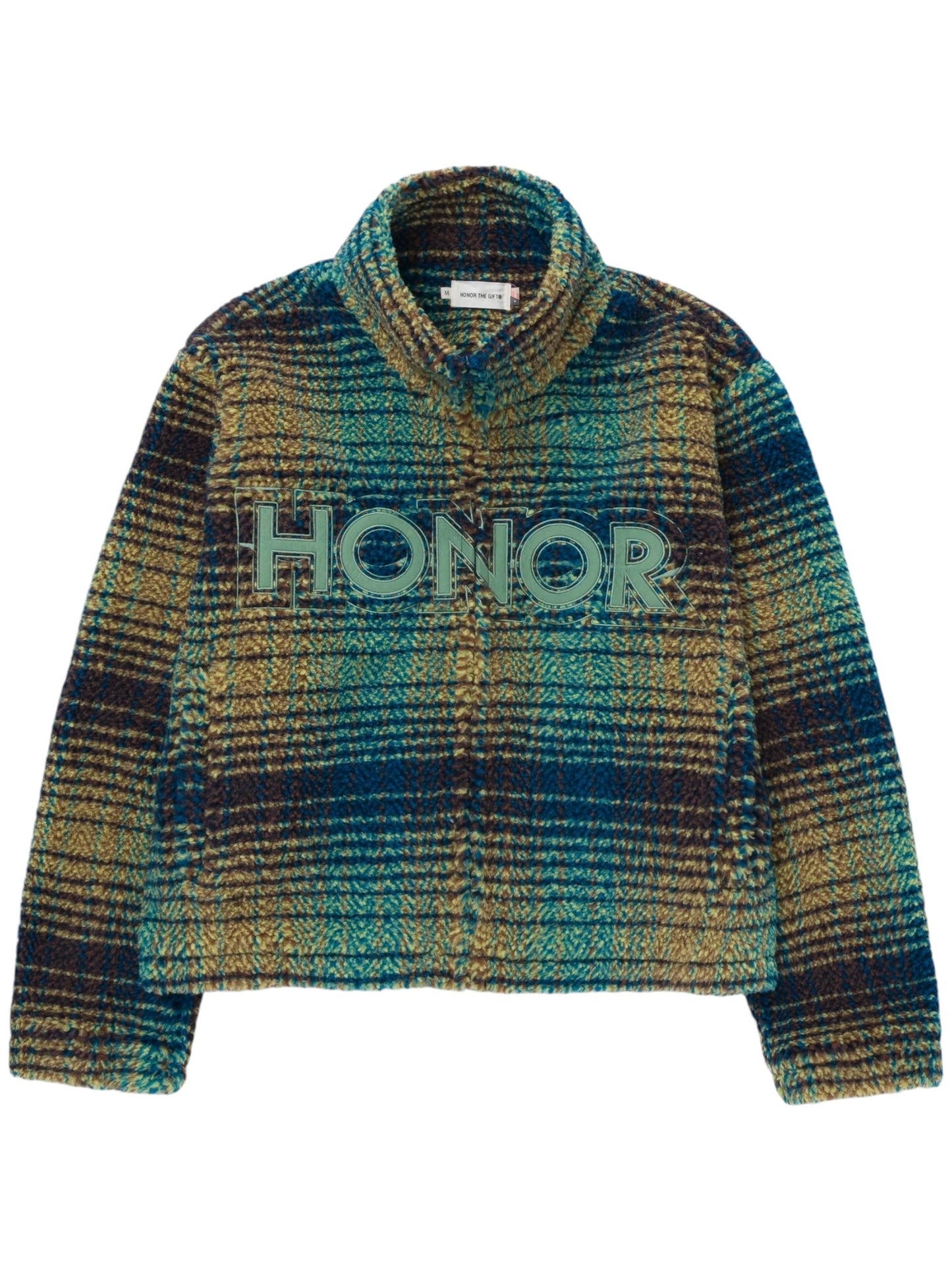 Honor the Gift Robinson Plaid Jkt Green