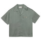 Honor The Gift Satin Chest Logo Camp Collar Sage