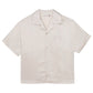 Honor The Gift Satin Chest Logo Camp Collar Sand