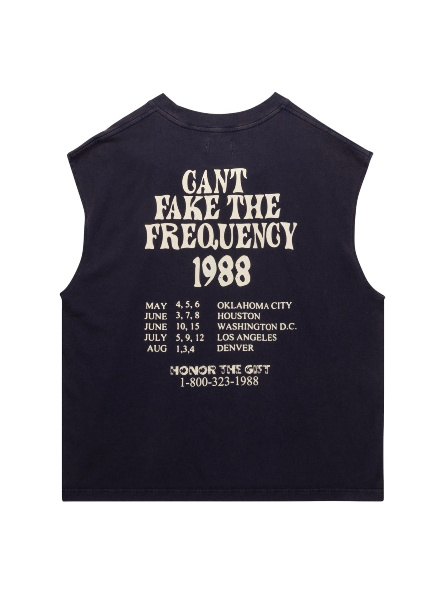 Honor The Gift The Frequency Tank Navy