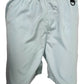 Mint green ICEBERG ICE25MBM01 medium boardshorts featuring a yellow drawstring and black loop detail on the right side, made from 100% polyester. Imported.