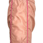 The ICEBERG Iceberg ICE25MBS05 Short Boardshort Blush features a light brown polyester design with pink piping on the sides, displayed from a side angle against a white background.