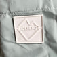 A white rubber patch with a mountain outline and "ICEBERG" accents the Iceberg ICE25MBS05 Short Boardshort Mint in light gray 100% polyester, inspired by classic ICEBERG swim trunks.