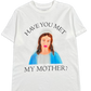 Have you met my graphic PLEASURES MOTHER T-SHIRT WHITE?