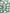 Close-up of a green fabric with a white abstract pattern and buttons along the edge, reminiscent of an INIMIGO ISH3525 PALM SHIRT GREEN by INIMIGO, perfect for any occasion.