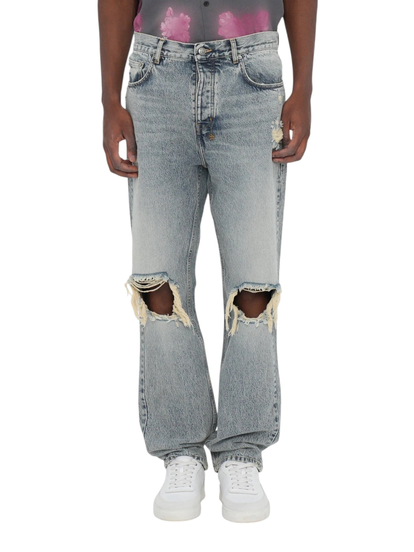 Ksubi Anti K Rogue Blue Trashed Denim