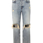 Ksubi Anti K Rogue Blue Trashed Denim