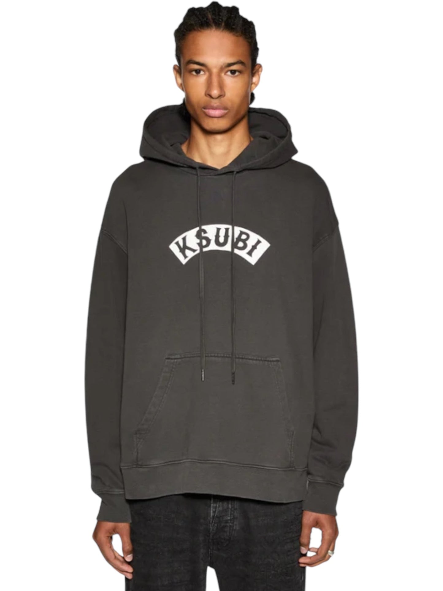 Ksubi Baddies Biggie Hoodie Faded Blk