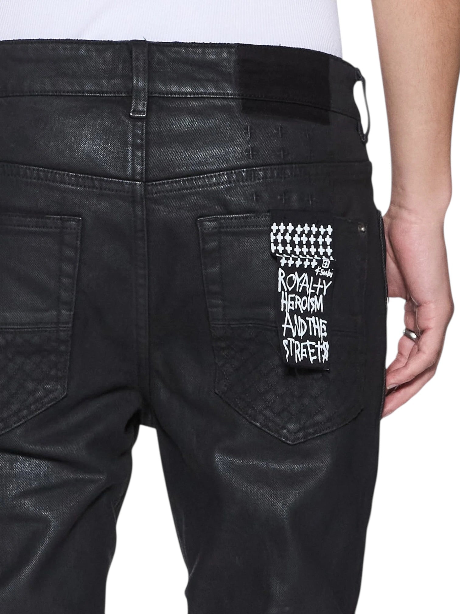 Ksubi Bronko Backstage Black Studded - Probus
