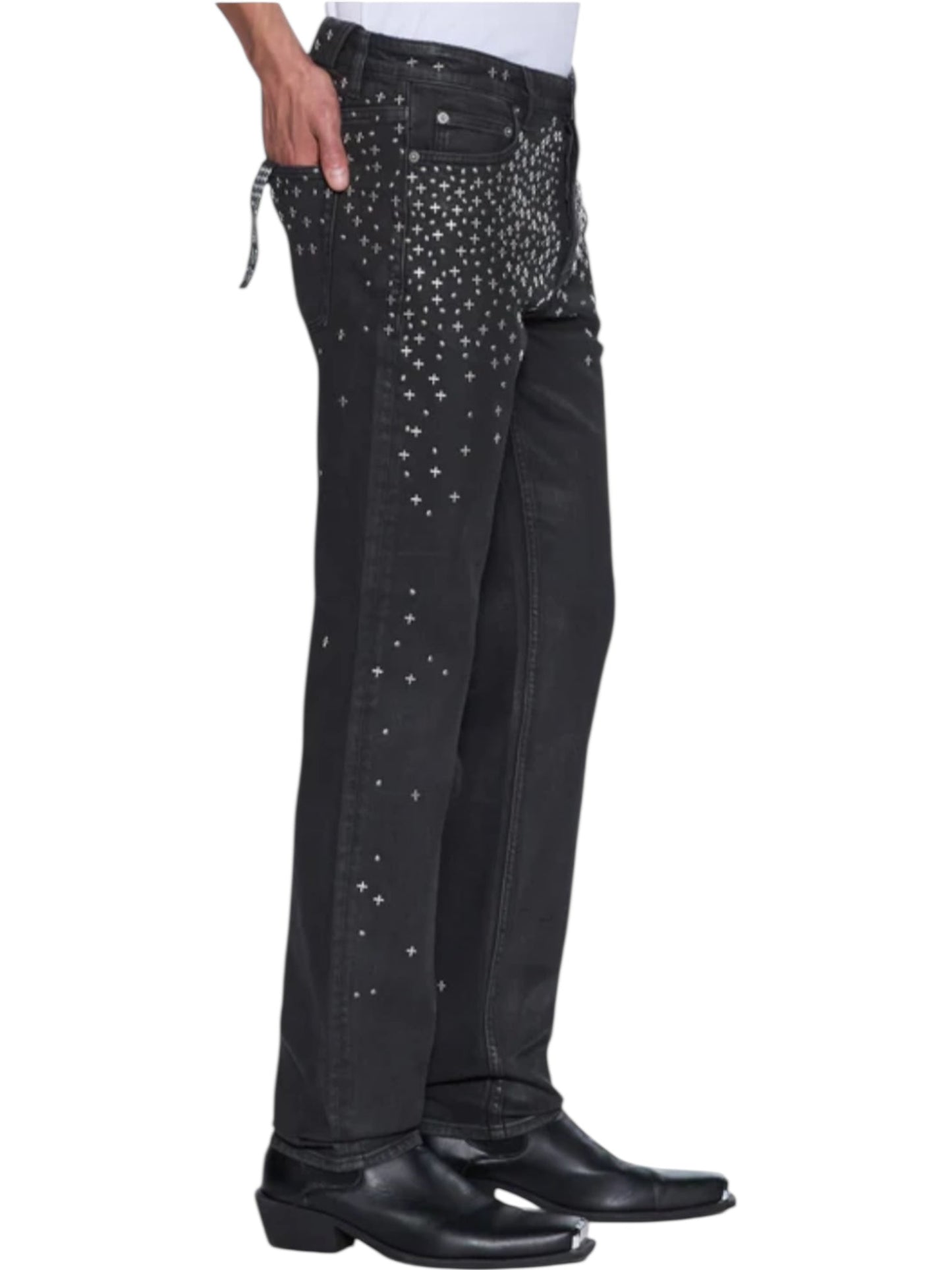 Ksubi Chitch Backstage Black Metalik