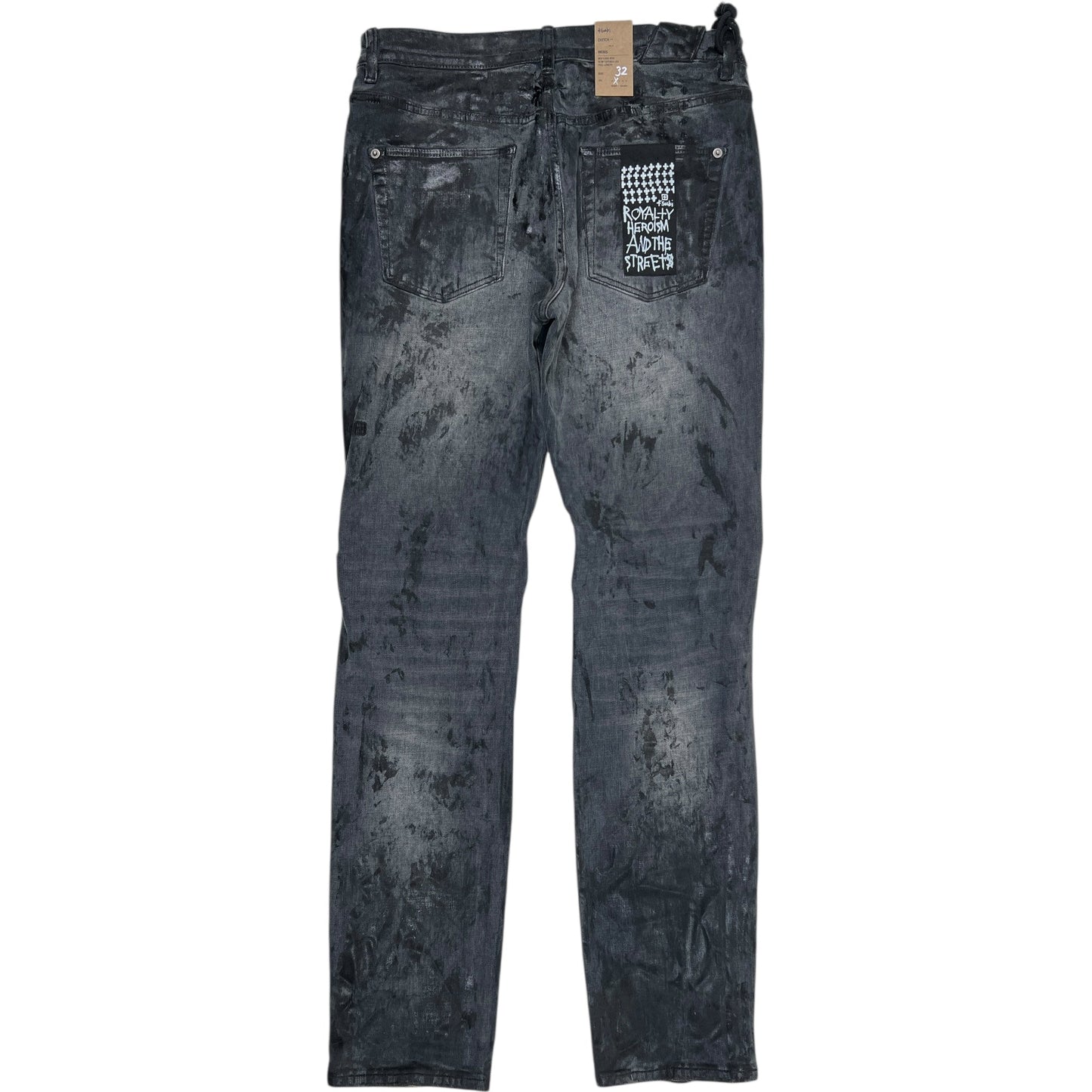 Ksubi Chitch Powder Grey Praying Charcoal